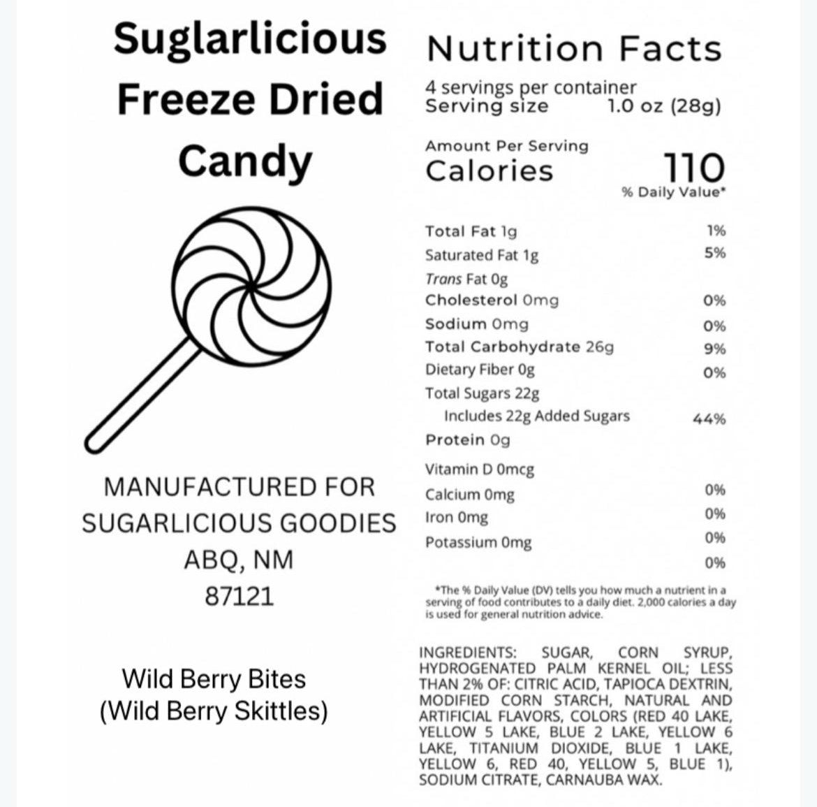 Wild Berry Bites 4oz