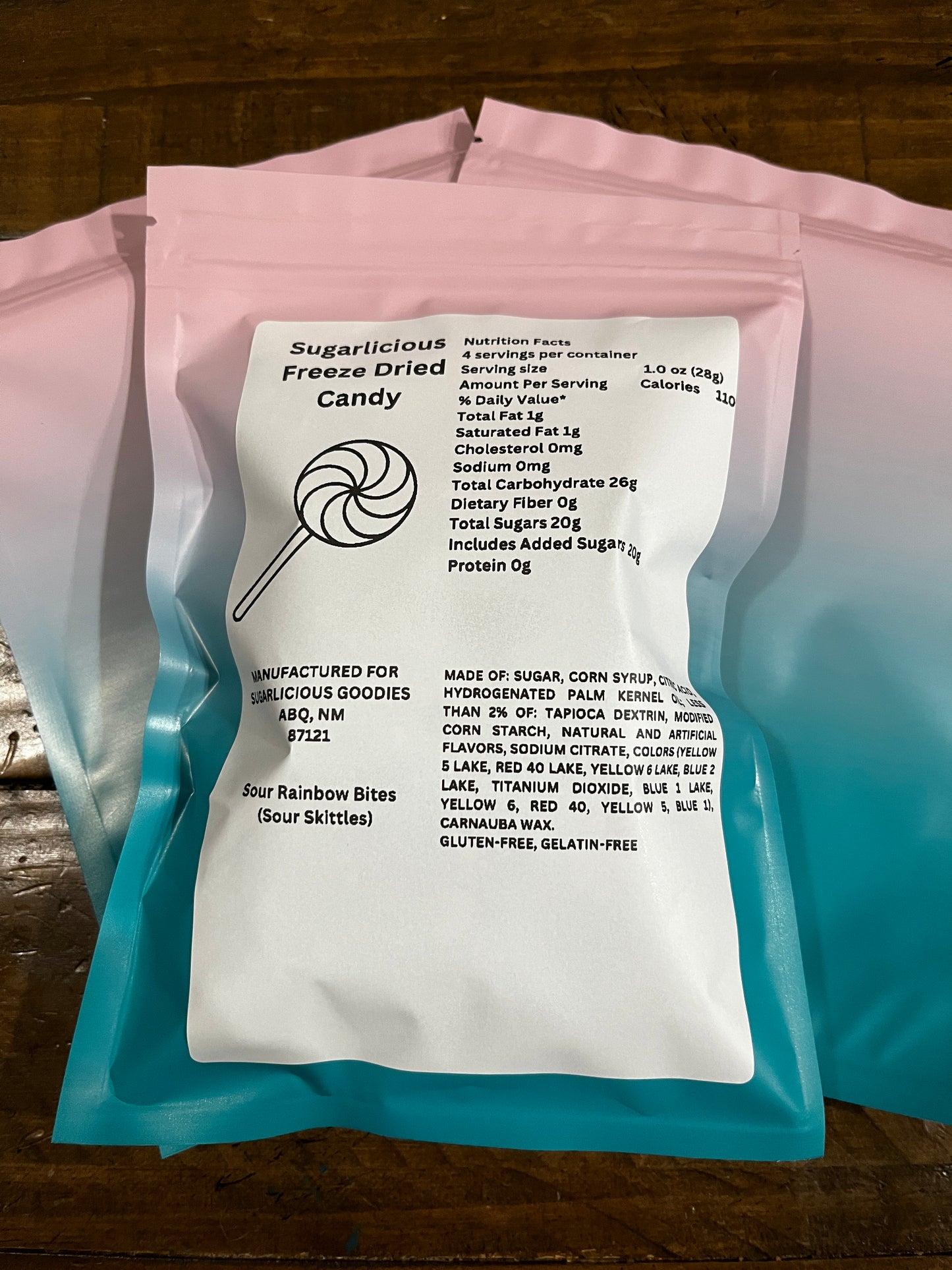 Sour Rainbow Bites